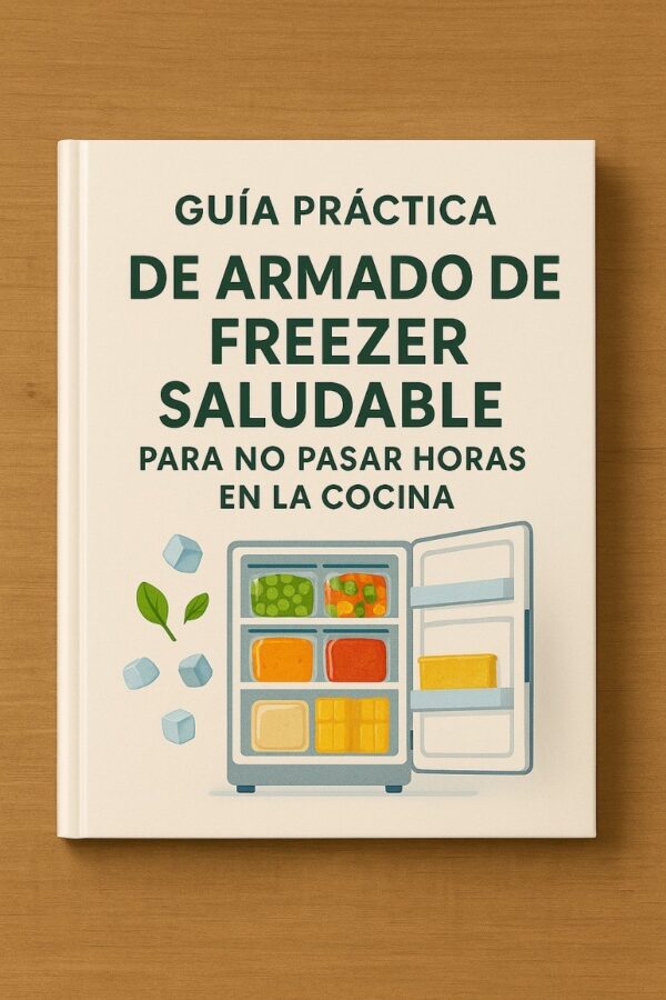 5- freezer Guía práctica sobre cómo armar tu freezer para poder comer saludable sin pasar horas en la cocina